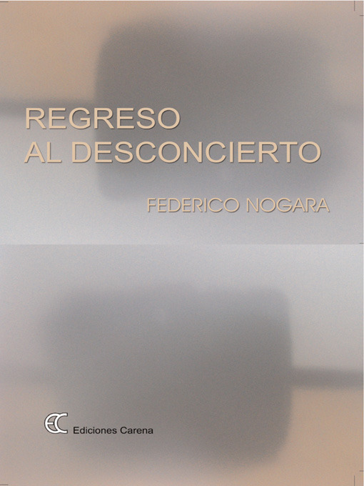Cover image for Regreso al desconcierto